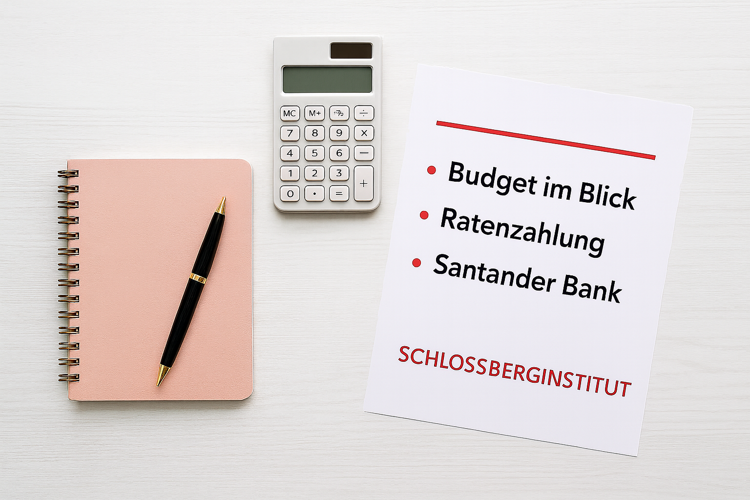 Finanzielle Möglichkeiten am Schlossberginstitut